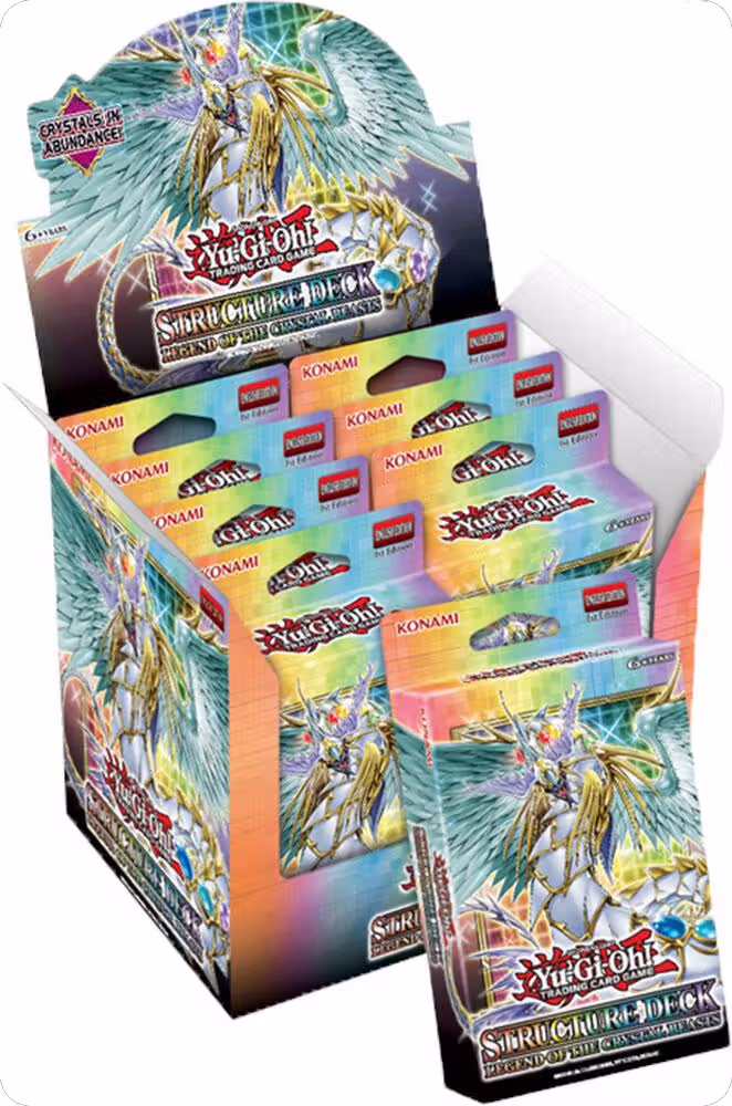 Legend of the Crystal Beasts Structure Deck Display, Structure Deck: Legend of the Crystal Beasts — Yu-Gi-Oh! card price