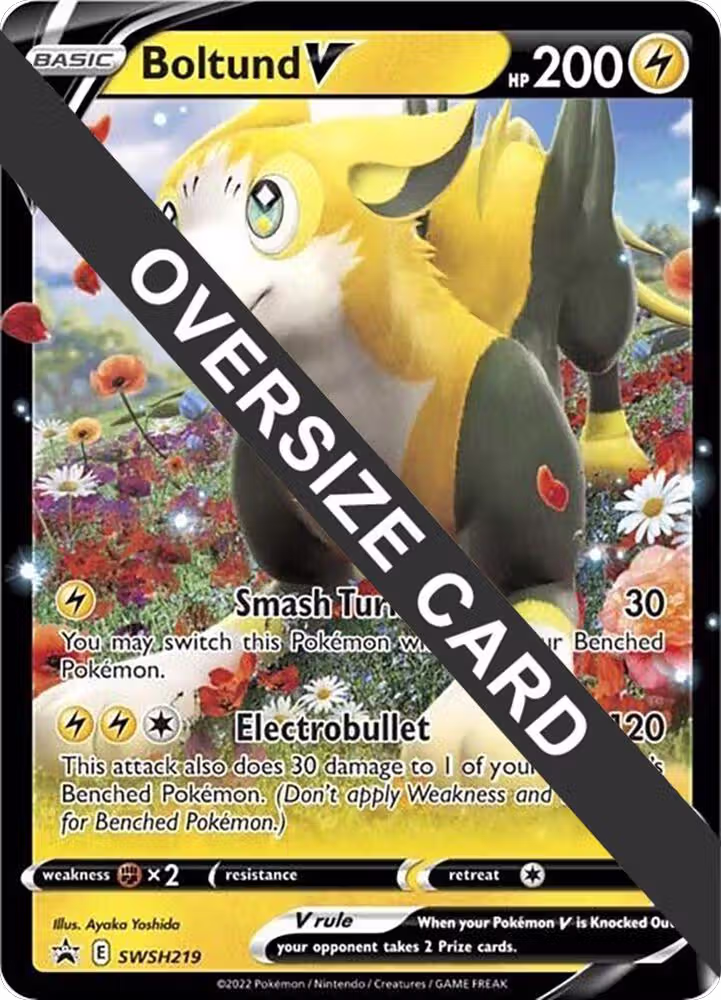 Boltund V - SWSH219 (SWSH219), Jumbo Cards — Pokémon card price