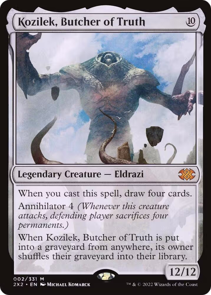 Kozilek, Butcher of Truth (2), Double Masters 2022 — Magic card price