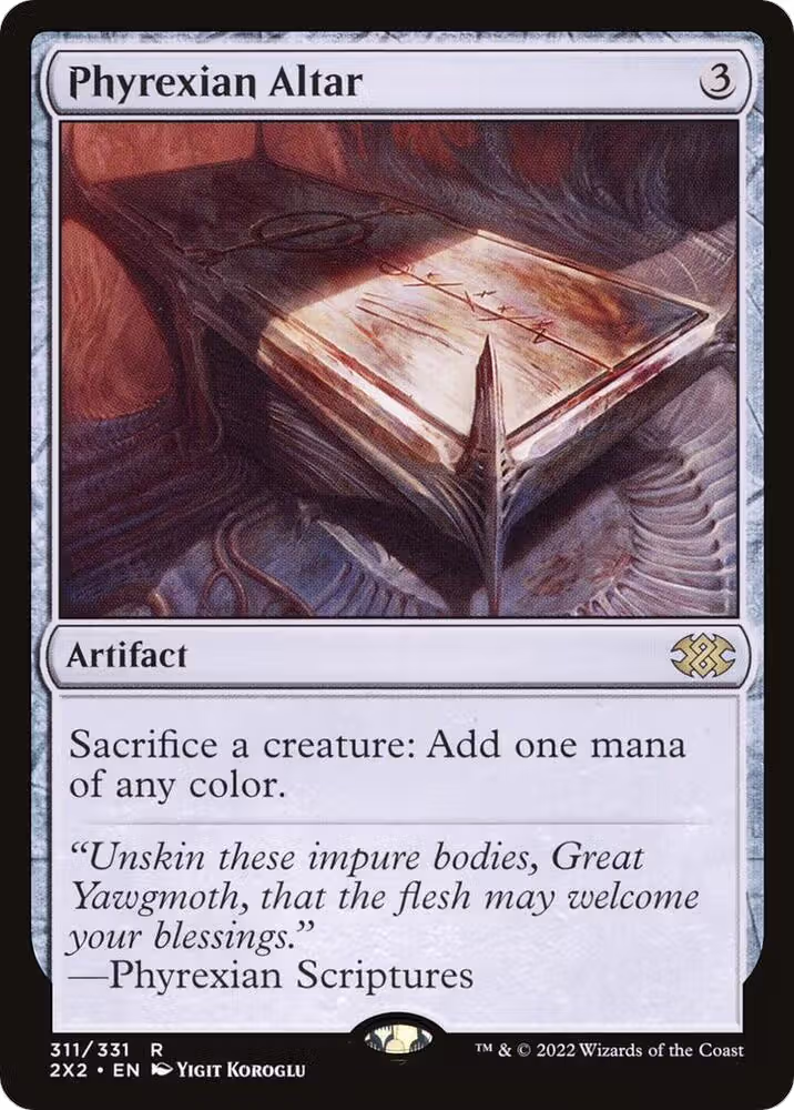 Phyrexian Altar (311), Double Masters 2022 — Magic card price