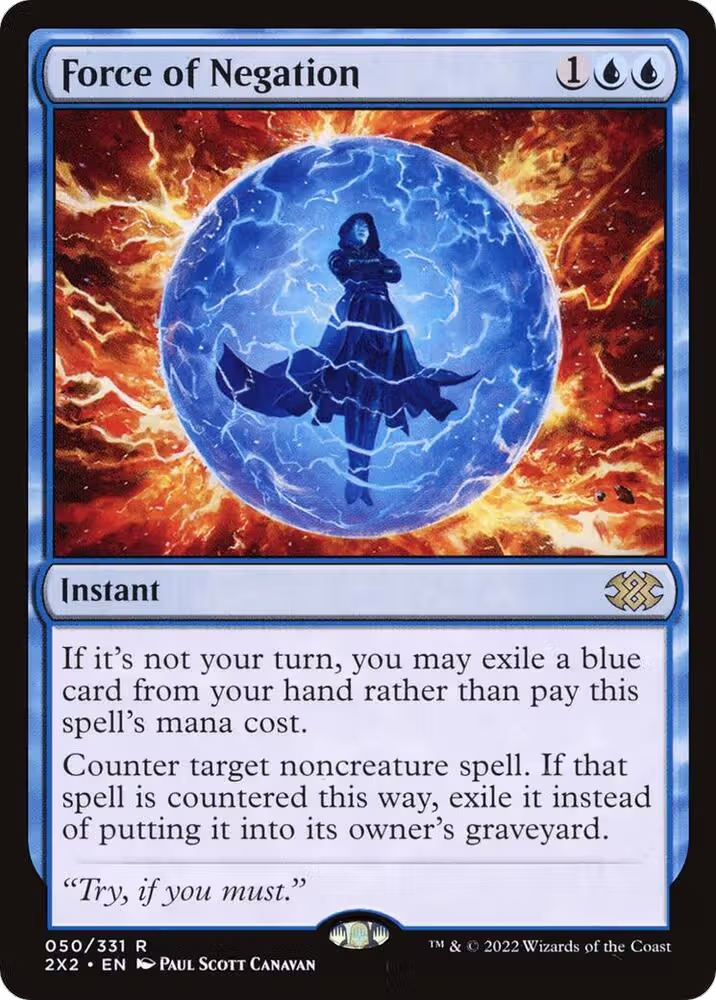 Force of Negation (50), Double Masters 2022 — Magic card price