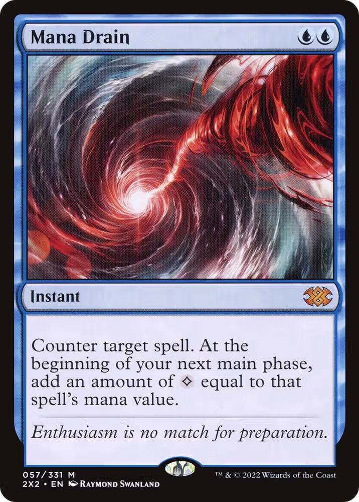 Mana Drain (57), Double Masters 2022 — Magic card price