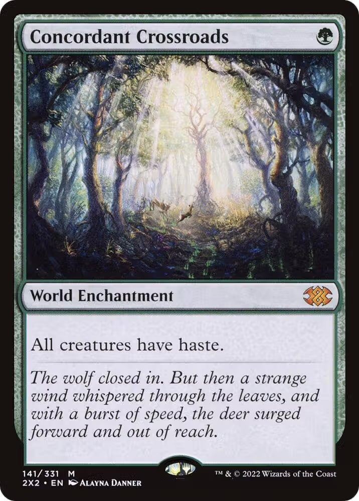 Concordant Crossroads (141), Double Masters 2022 — Magic card price