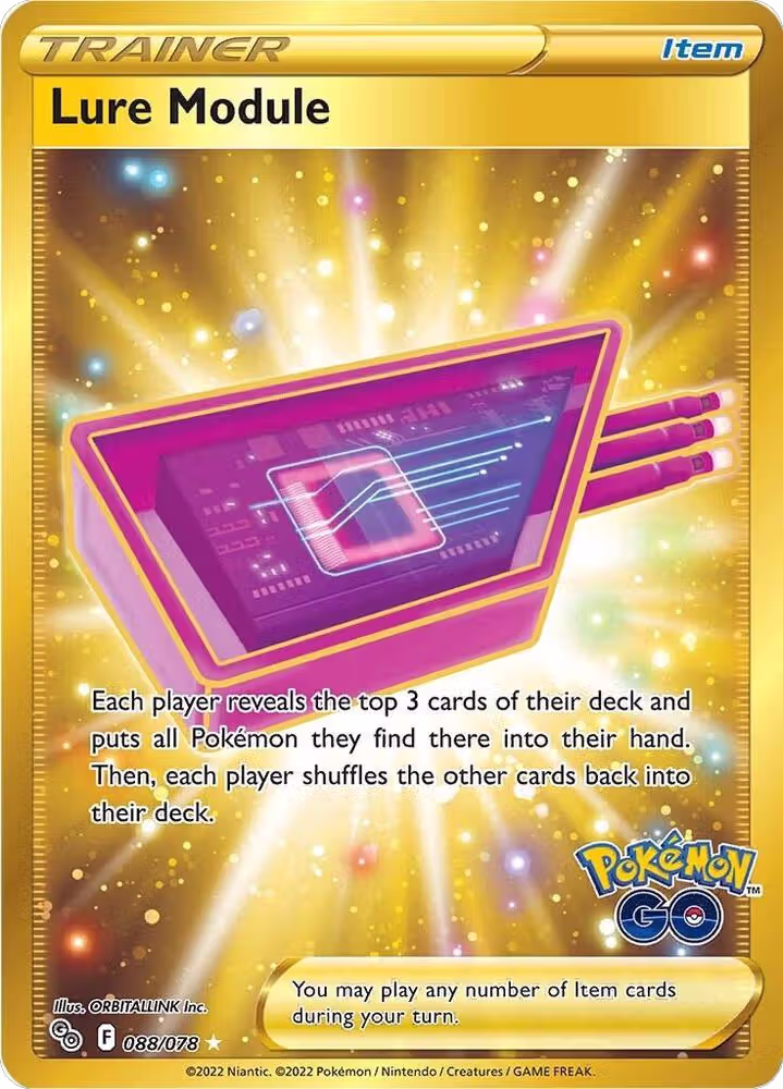 Lure Module (Secret) (088/078), Pokemon GO — Pokémon card price