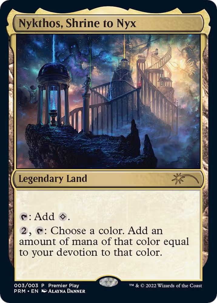 Nykthos, Shrine to Nyx (3), Pro Tour Promos — Magic card price