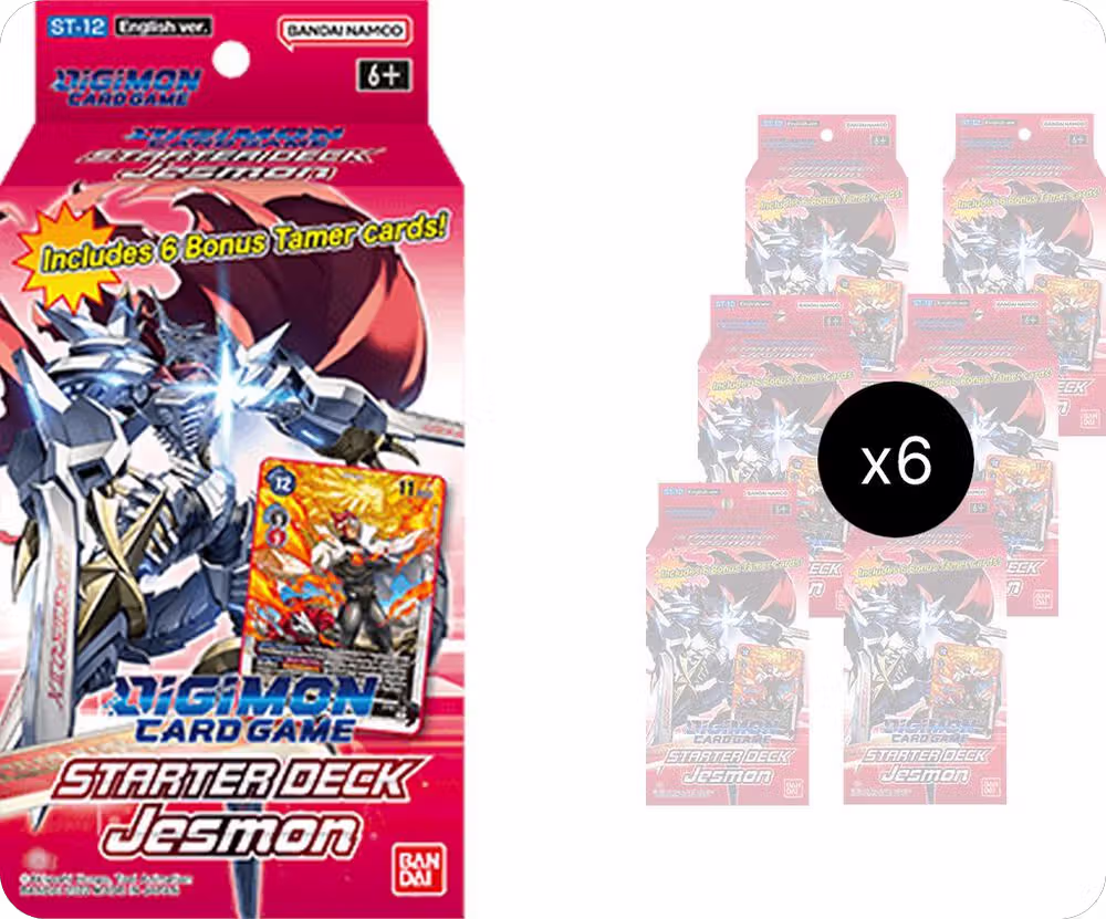 Jesmon Starter Deck Display, Starter Deck 12: Jesmon — Digimon card price