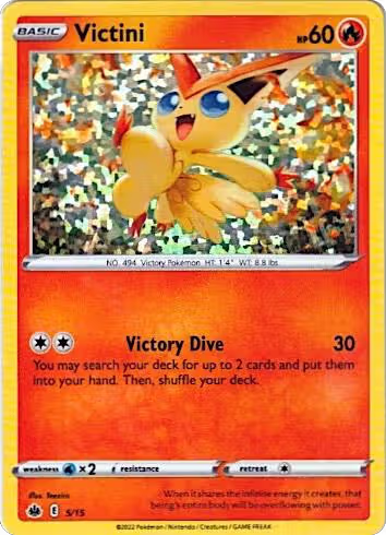 Victini - 5/15 (005/015), McDonald's Promos 2022 — Pokémon card price