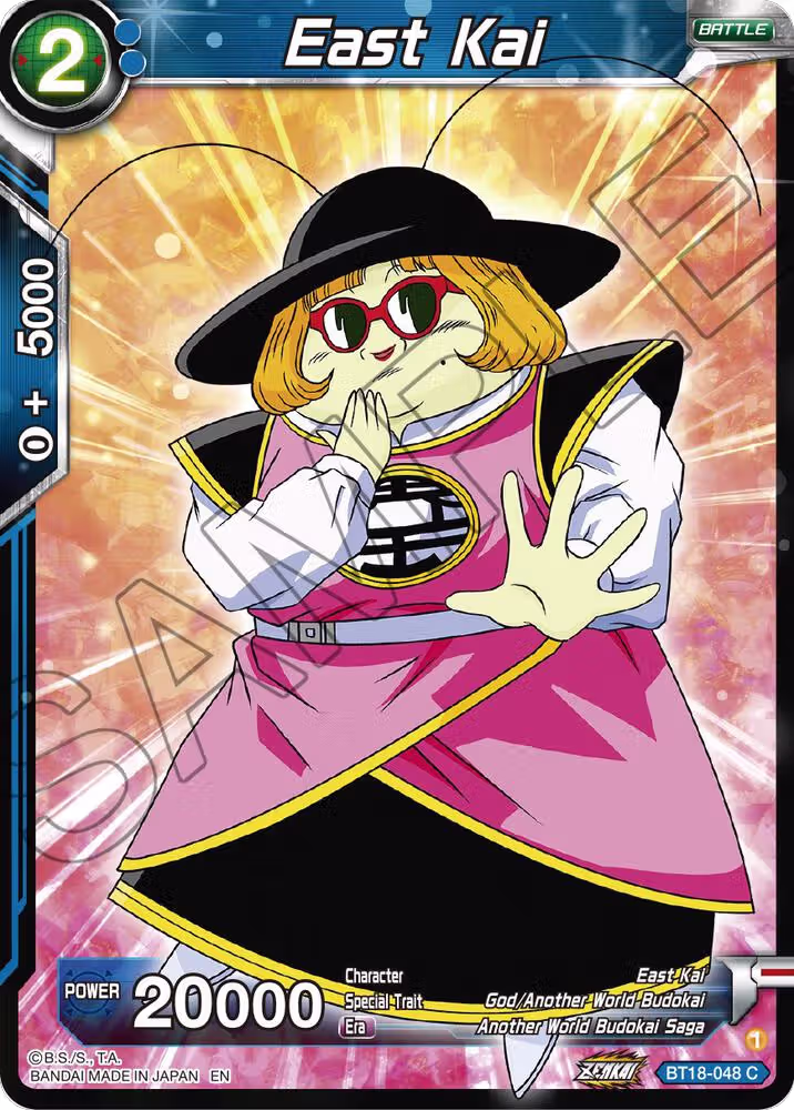 East Kai (BT18-048), Dawn of the Z-Legends — DB Super card price