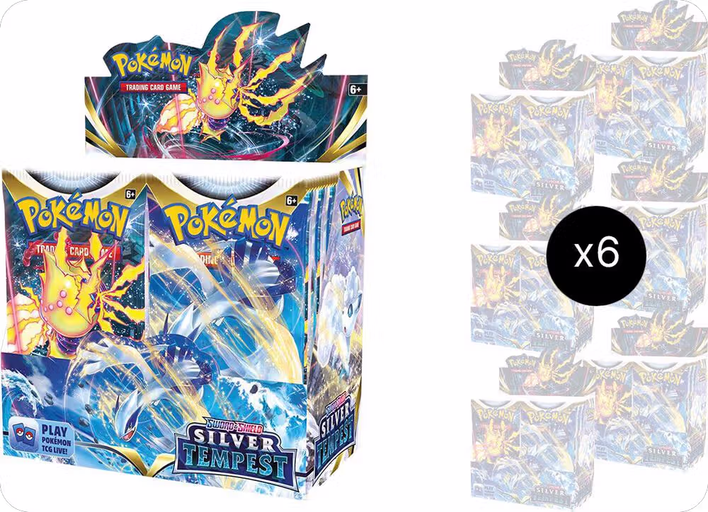 Silver Tempest Booster Box Case, Silver Tempest — Pokémon sealed product price