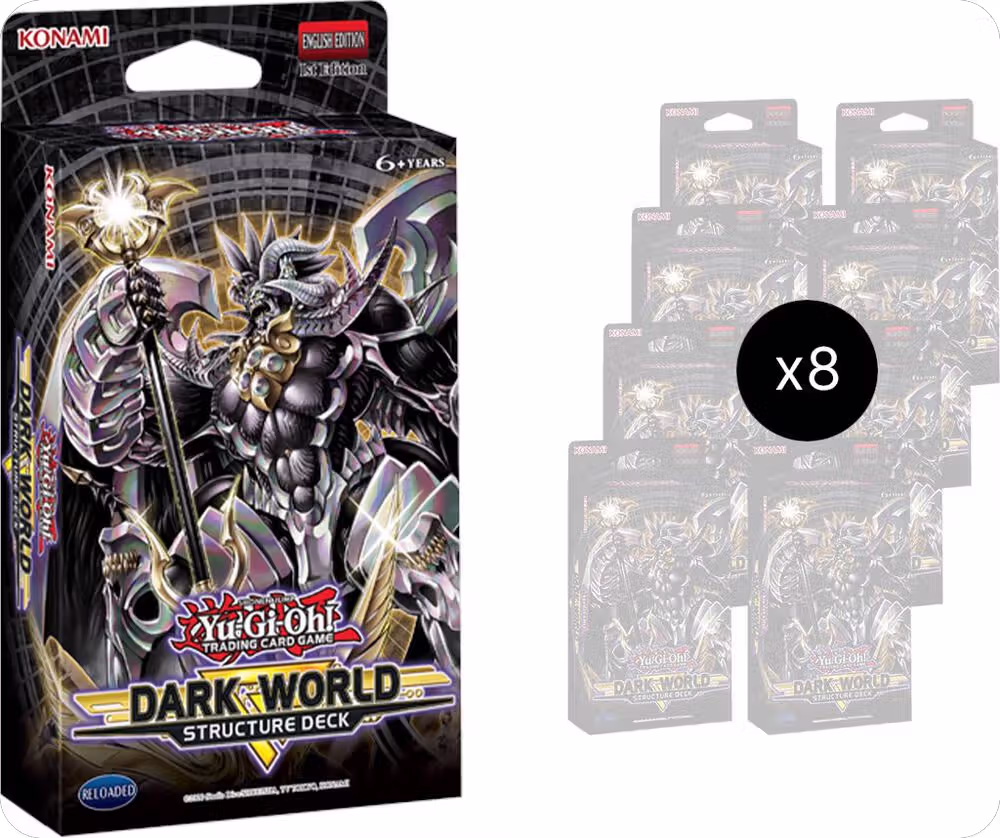 Dark World Structure Deck Display [1st Edition], Structure Deck: Dark World — Yu-Gi-Oh! card price