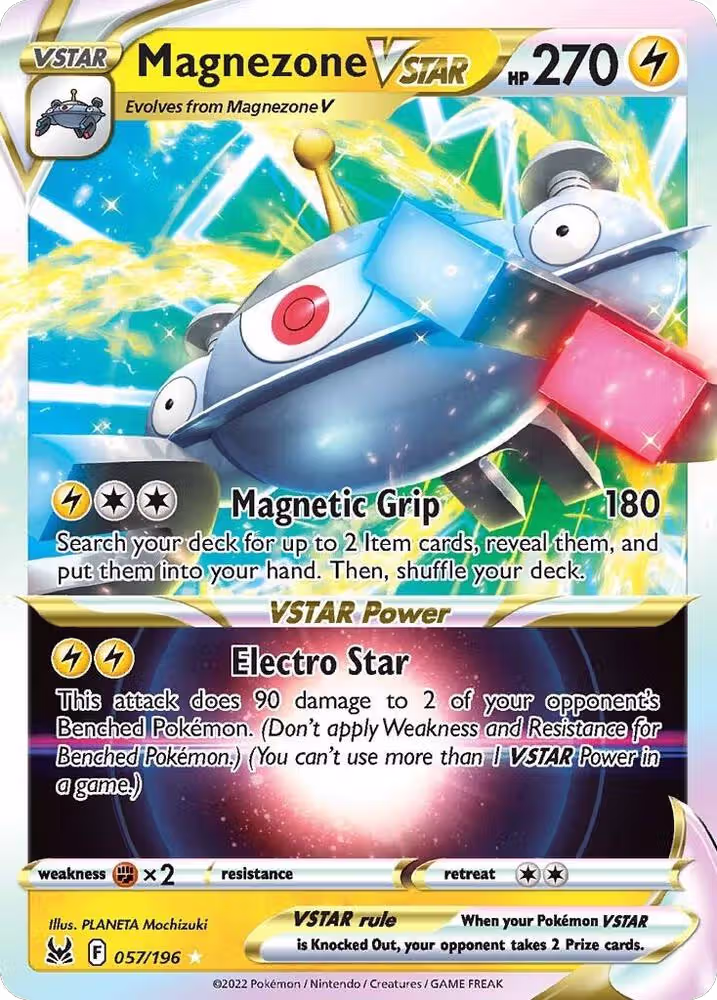 Magnezone VSTAR (057/196), Lost Origin — Pokémon card price