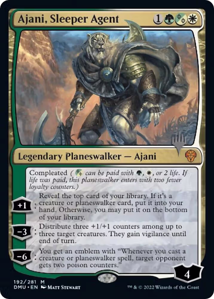 Ajani, Sleeper Agent (192), Promo Pack: Dominaria United — Magic card price