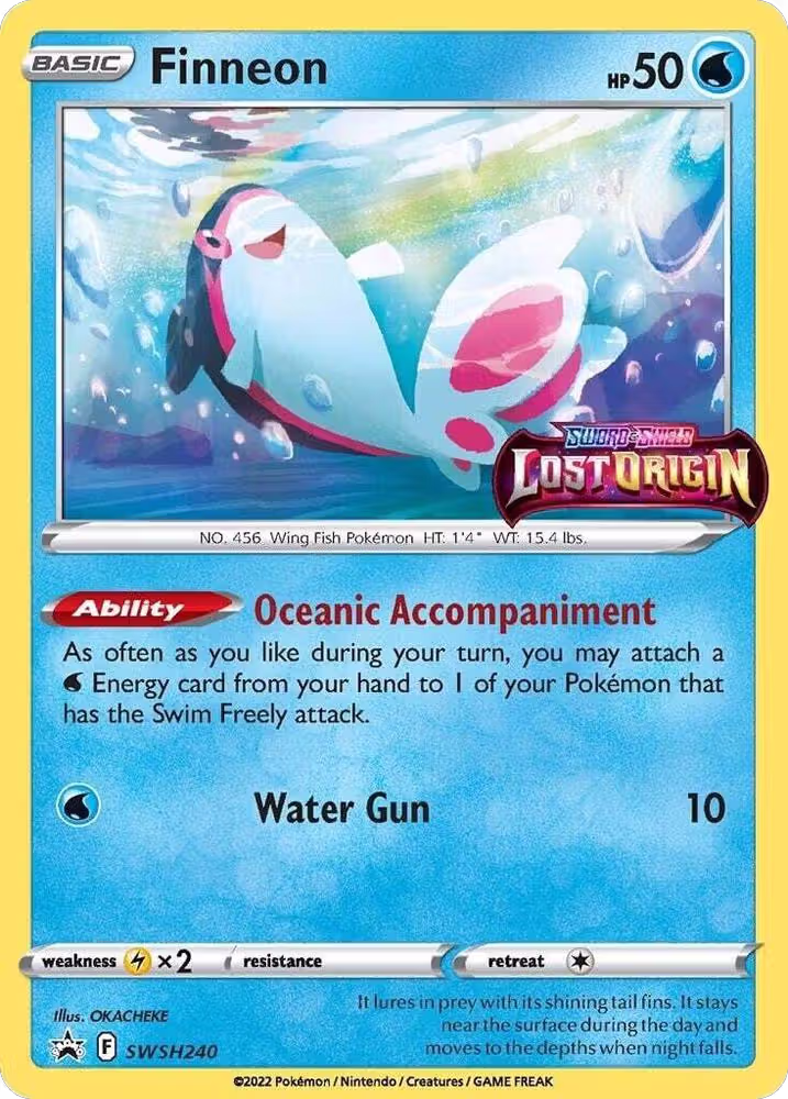 Finneon - SWSH240 (Prerelease) (SWSH240), Sword & Shield Promo Cards — Pokémon card price