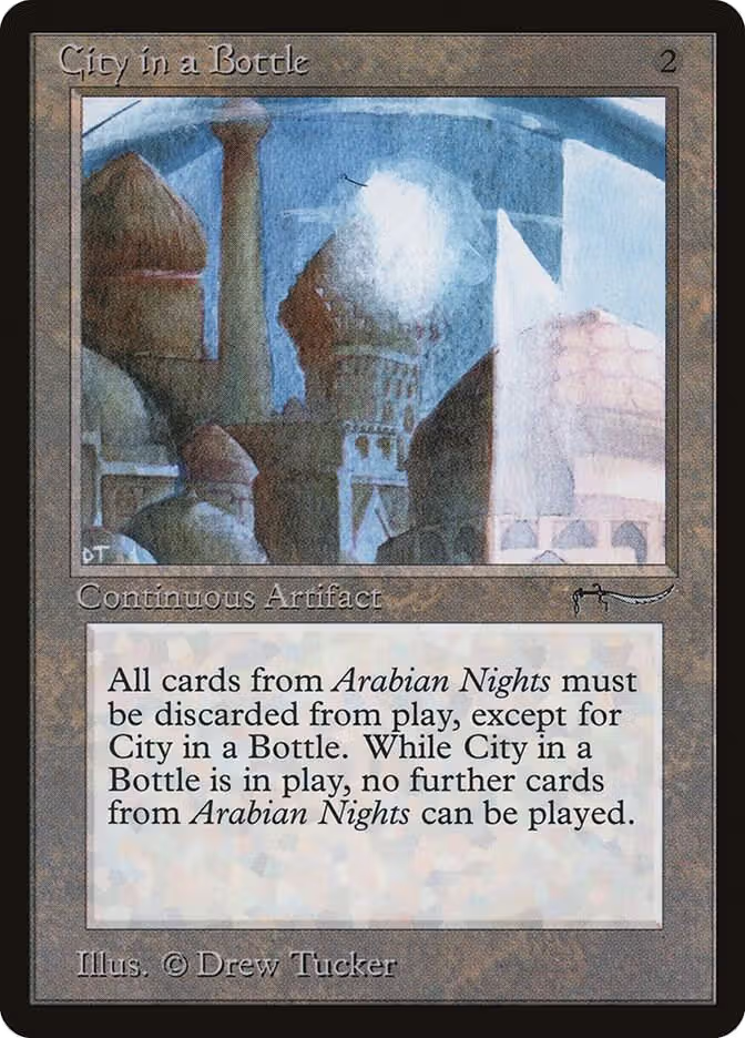 City in a Bottle, Arabian Nights — Magic card price