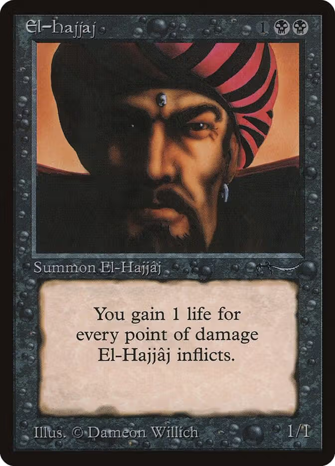 El-Hajjaj, Arabian Nights — Magic card price