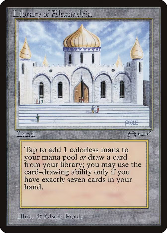 Library of Alexandria, Arabian Nights — Magic card price
