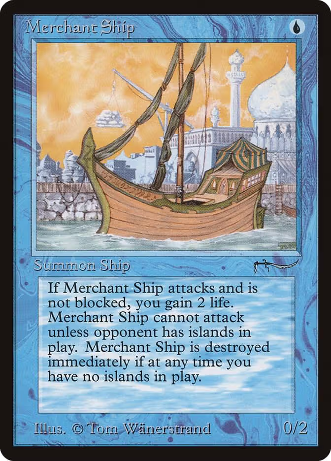Merchant Ship, Arabian Nights — Magic card price