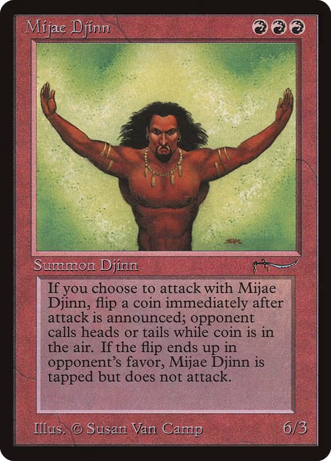 Mijae Djinn, Arabian Nights — Magic card price