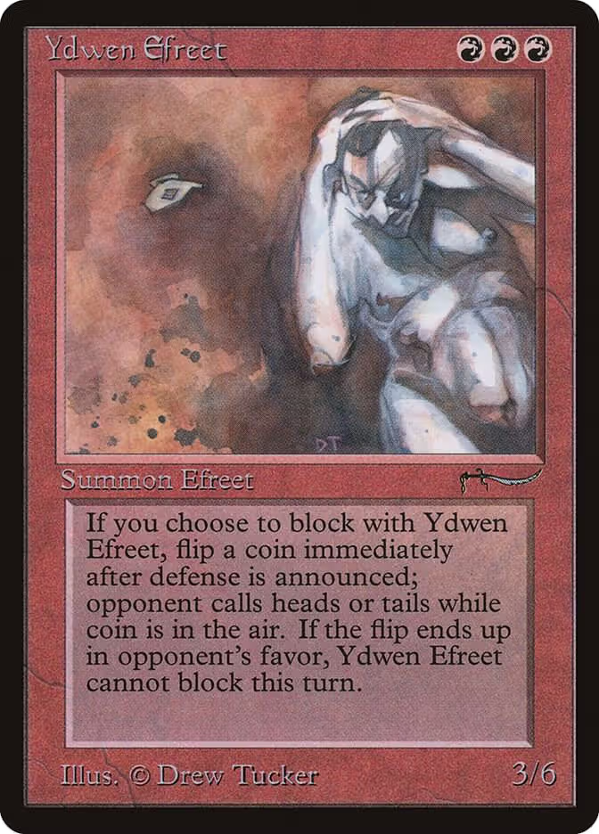 Ydwen Efreet, Arabian Nights — Magic card price
