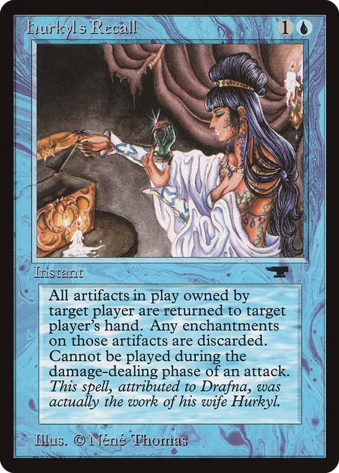 Hurkyl's Recall, Antiquities — Magic card price
