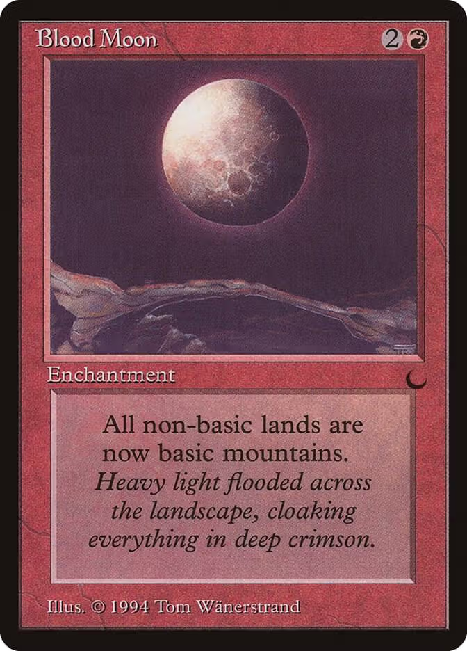 Blood Moon, The Dark — Magic card price