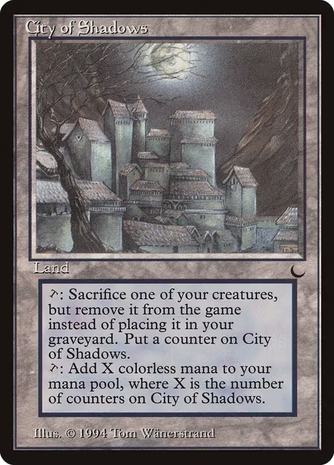City of Shadows, The Dark — Magic card price