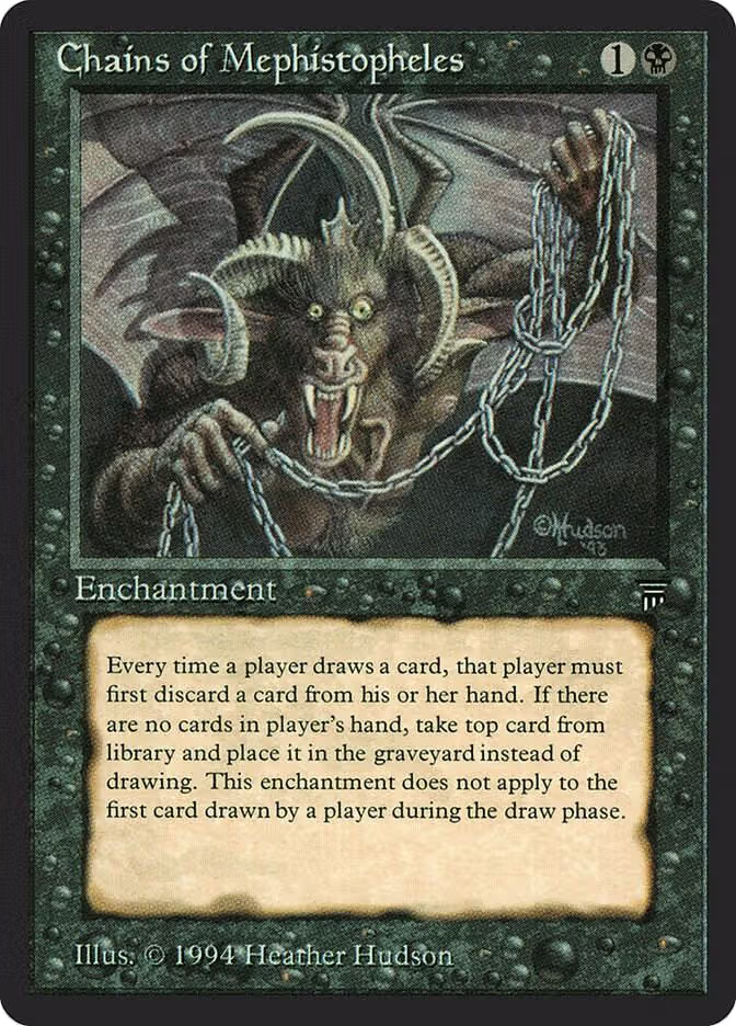 Chains of Mephistopheles, Legends — Magic card price