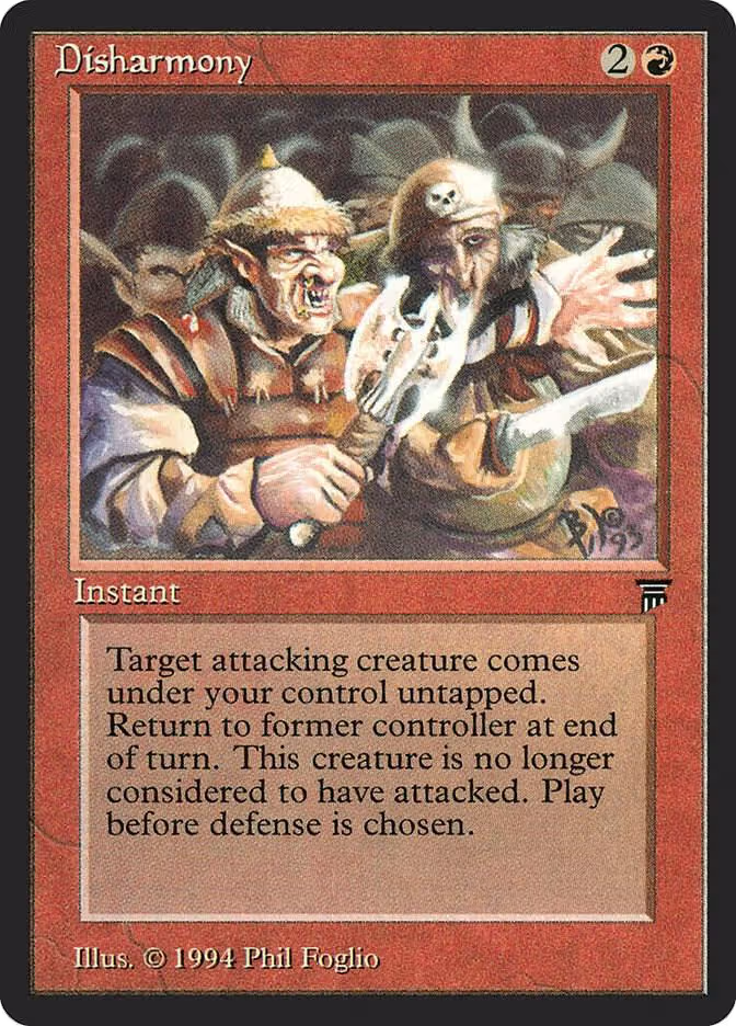 Disharmony, Legends — Magic card price