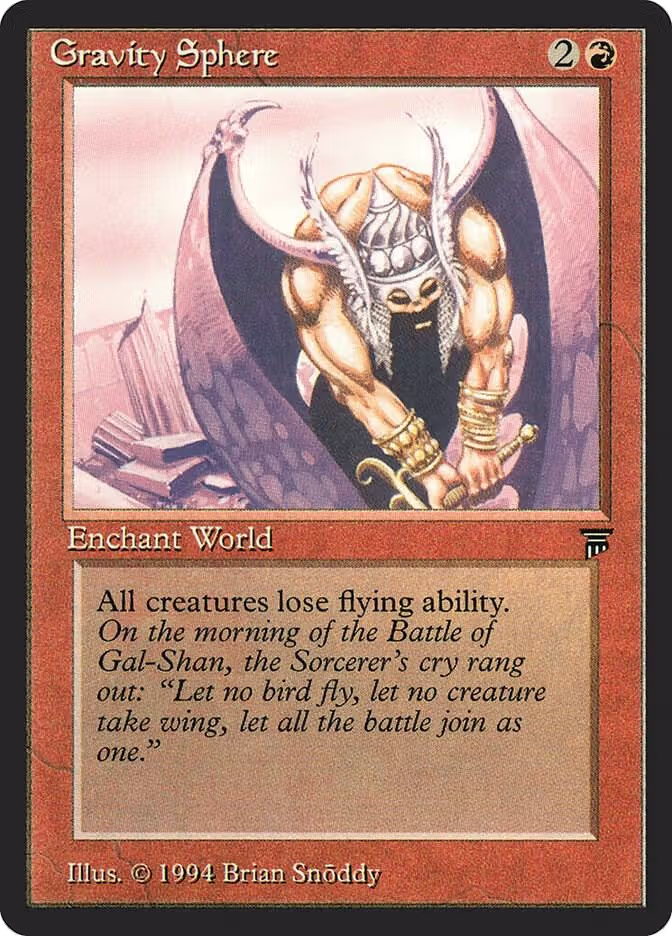 Gravity Sphere, Legends — Magic card price