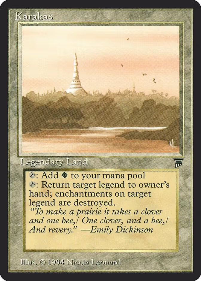 Karakas, Legends — Magic card price