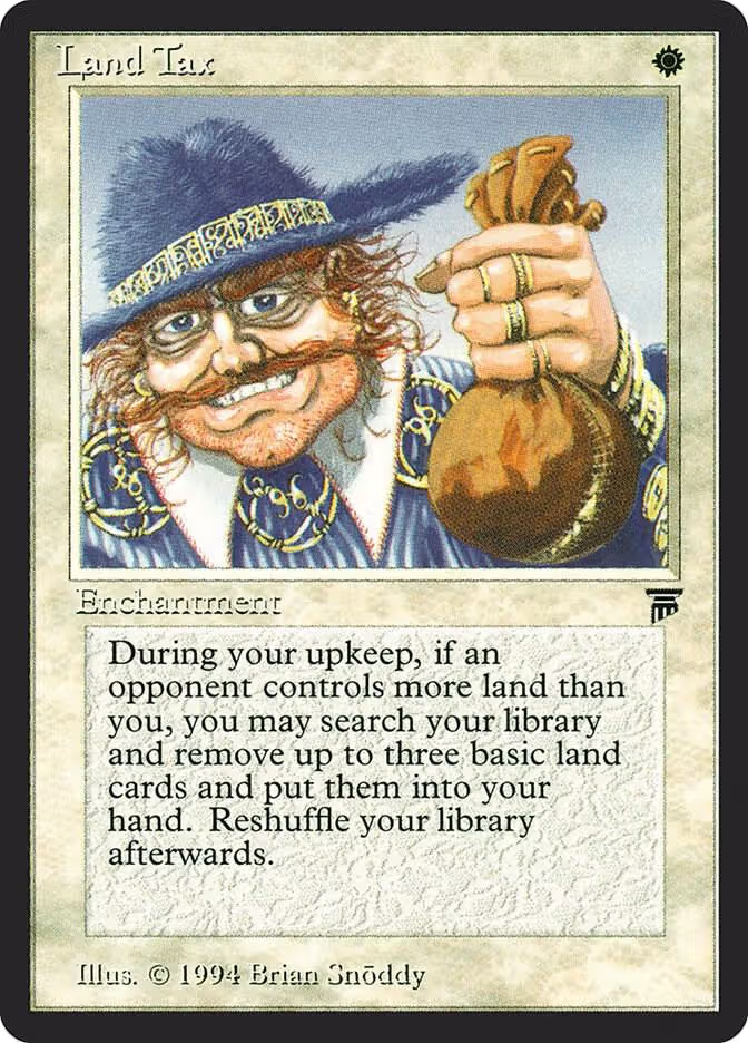 Land Tax, Legends — Magic card price