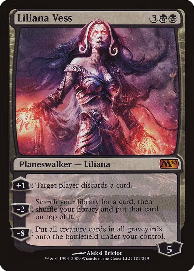Liliana Vess (102), Magic 2010 (M10) — Magic card price