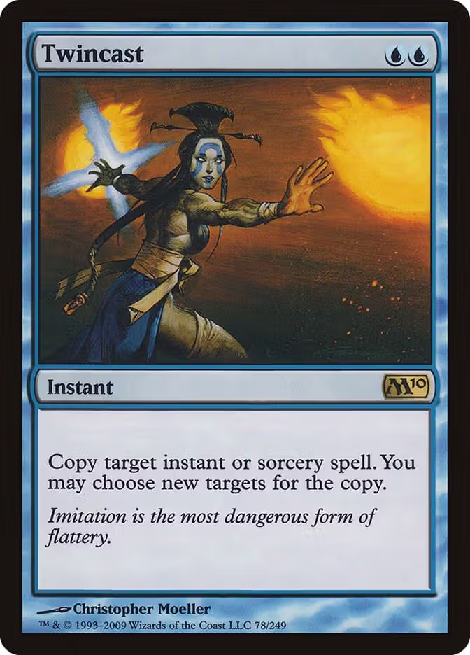 Twincast (78), Magic 2010 (M10) — Magic card price