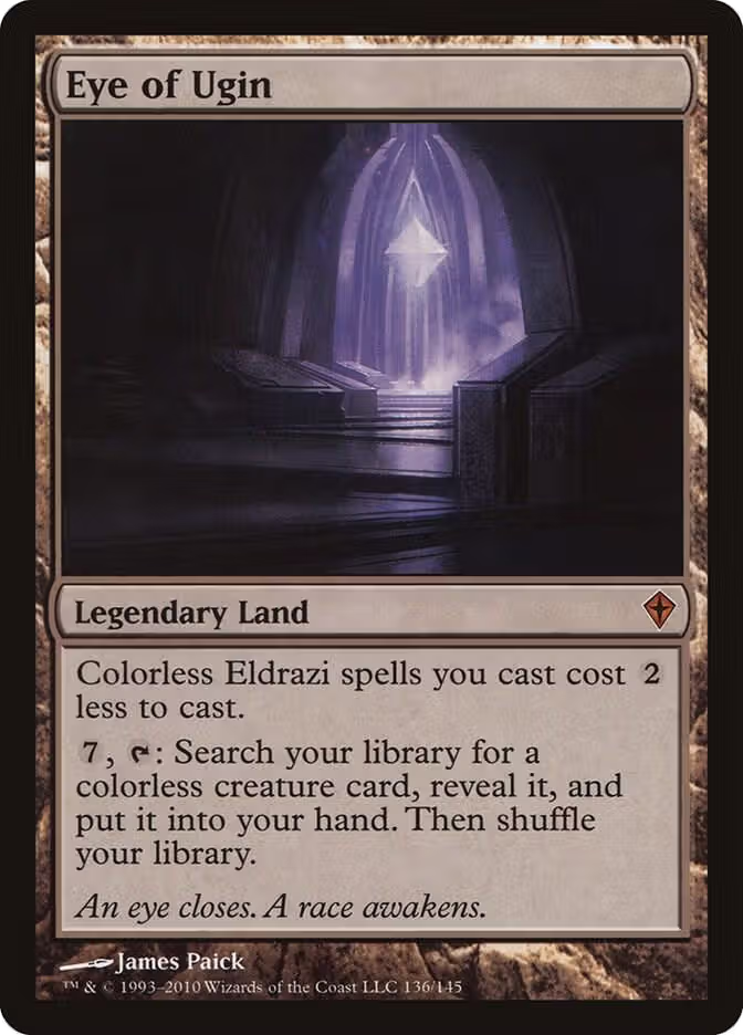Eye of Ugin (136), Worldwake — Magic card price