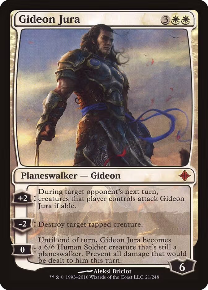 Gideon Jura (21), Rise of the Eldrazi — Magic card price