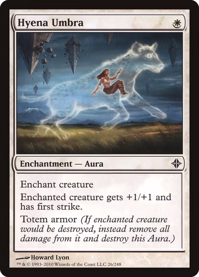 Hyena Umbra (26), Rise of the Eldrazi — Magic card price