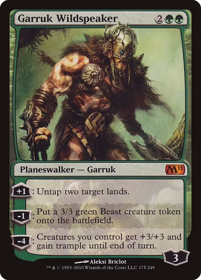 Garruk Wildspeaker (175), Magic 2011 (M11) — Magic card price