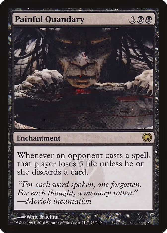 Painful Quandary (73), Scars of Mirrodin — Magic card price