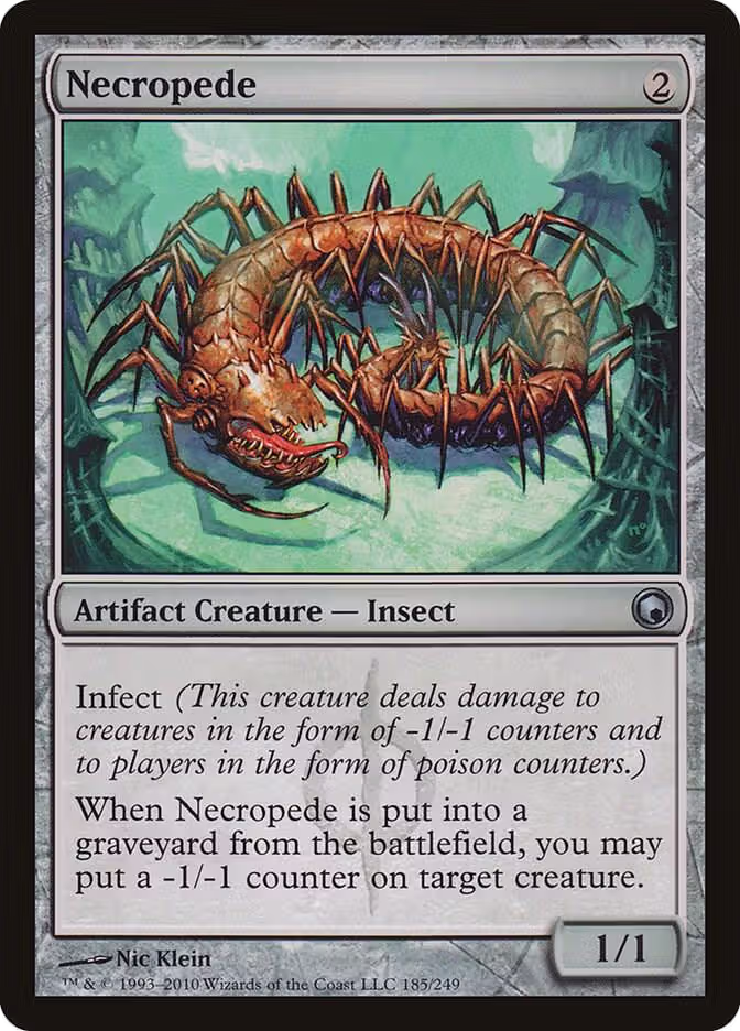 Necropede (185), Scars of Mirrodin — Magic card price