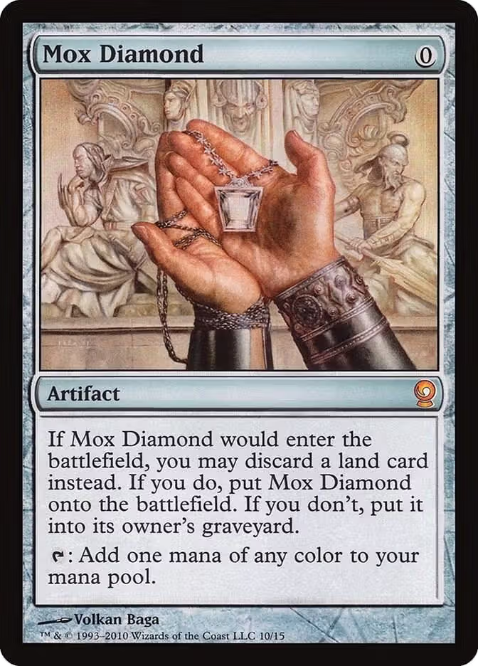 Mox Diamond (10), From the Vault: Relics — Magic card price