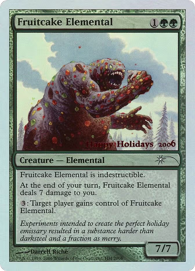 Fruitcake Elemental (2006), Special Occasion — Magic card price