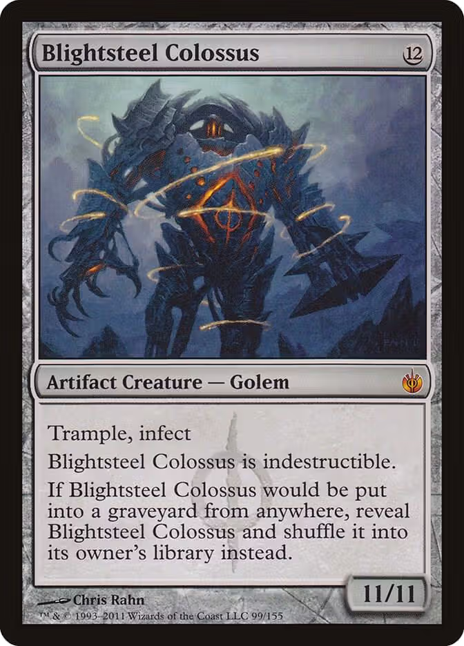 Blightsteel Colossus (99), Mirrodin Besieged — Magic card price