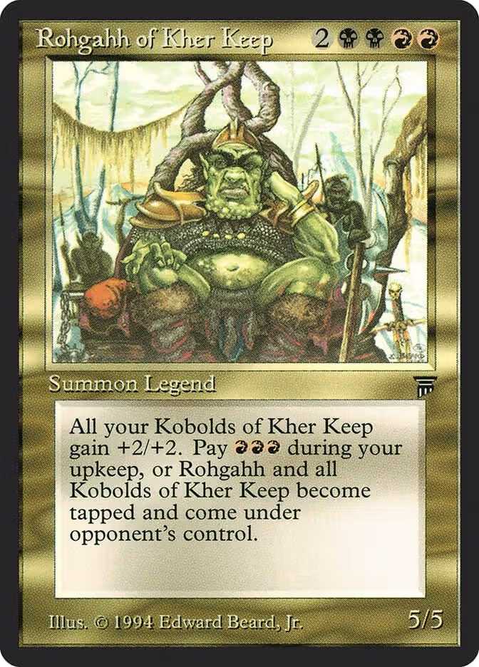 Rohgahh of Kher Keep, Legends — Magic card price