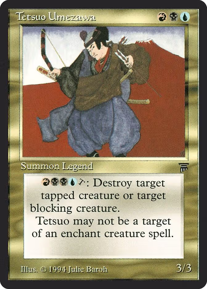 Tetsuo Umezawa, Legends — Magic card price