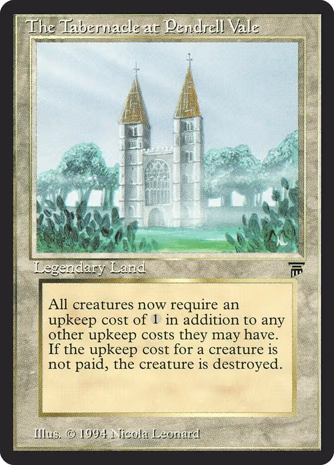 The Tabernacle at Pendrell Vale, Legends — Magic card price