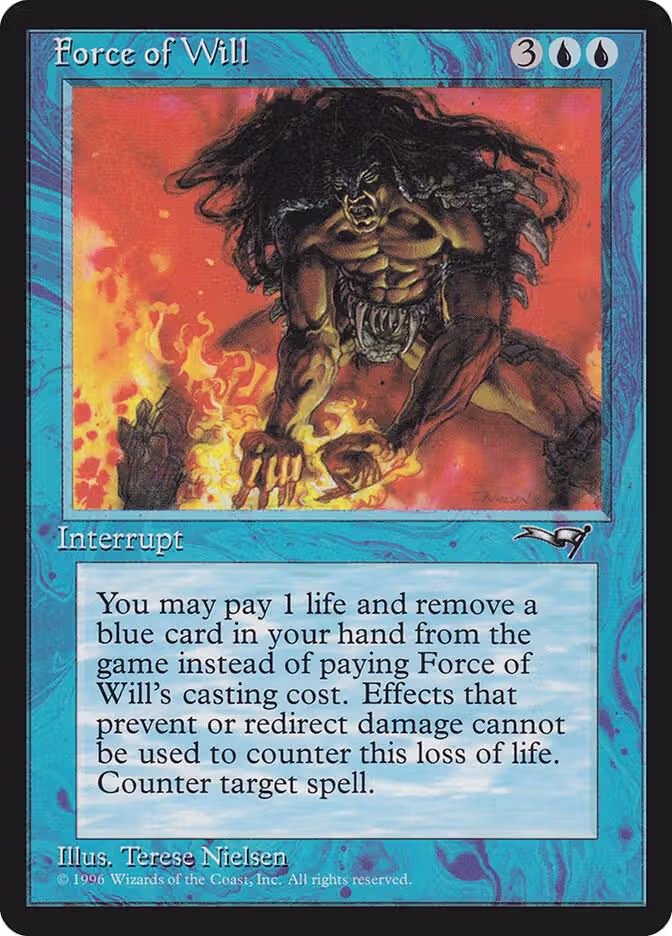 Force of Will (42), Alliances — Magic card price