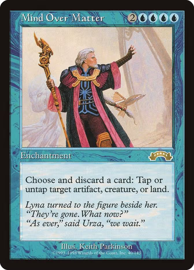 Mind Over Matter (40), Exodus — Magic card price