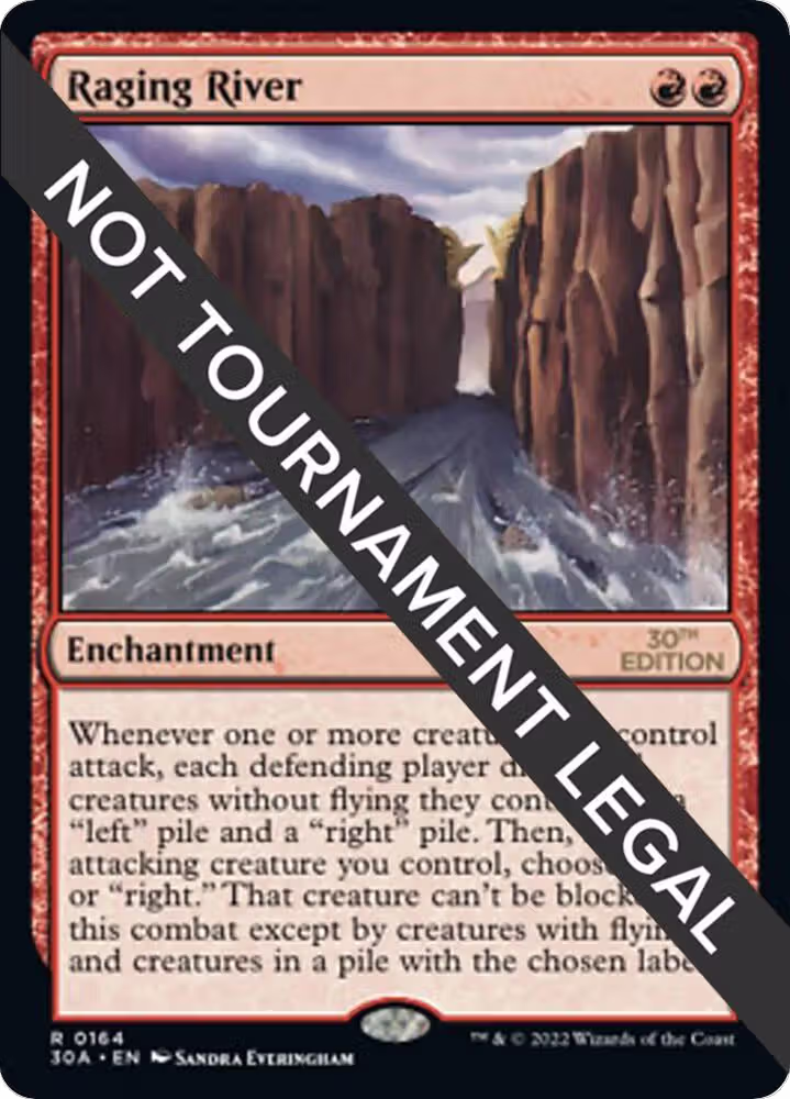 Raging River (164), 30th Anniversary Edition — Magic card price