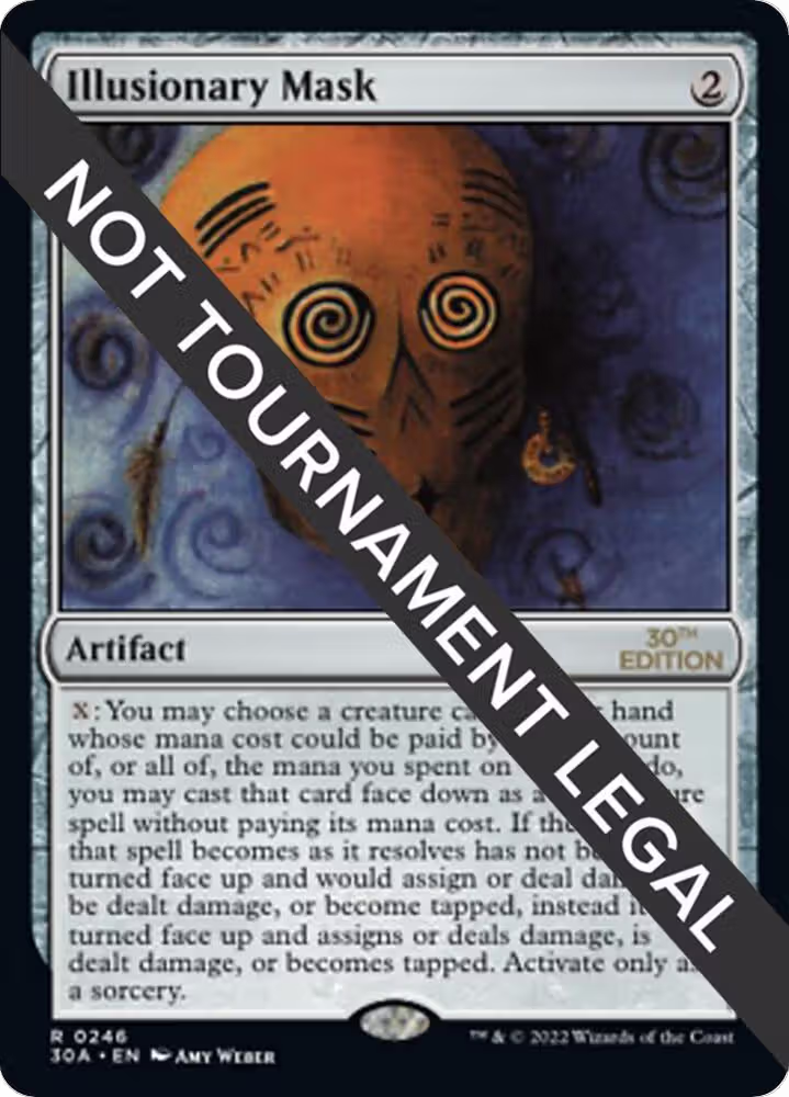 Illusionary Mask (246), 30th Anniversary Edition — Magic card price