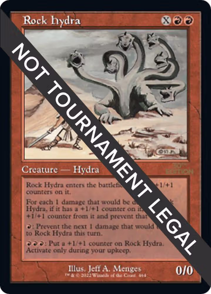 Rock Hydra (Retro Frame) (464), 30th Anniversary Edition — Magic card price